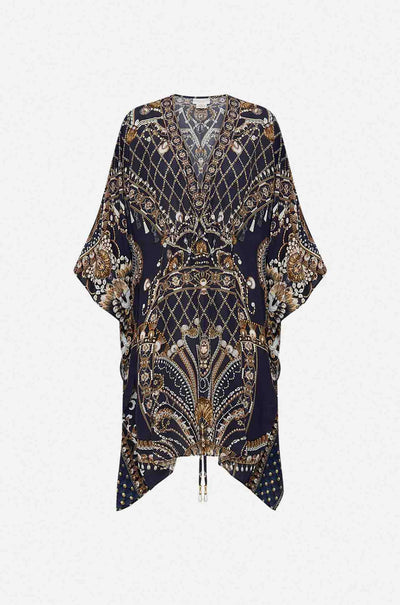 Camilla - Dance With The Duke Short Gathered Waist Kaftan