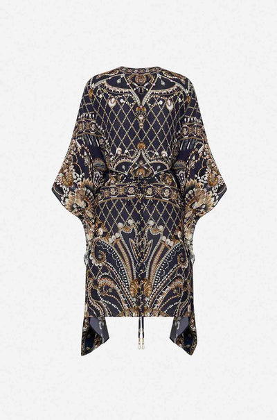 Camilla - Dance With The Duke Short Gathered Waist Kaftan