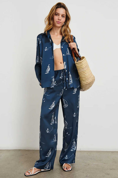 Rails - Ledger Shirt in Sailboats