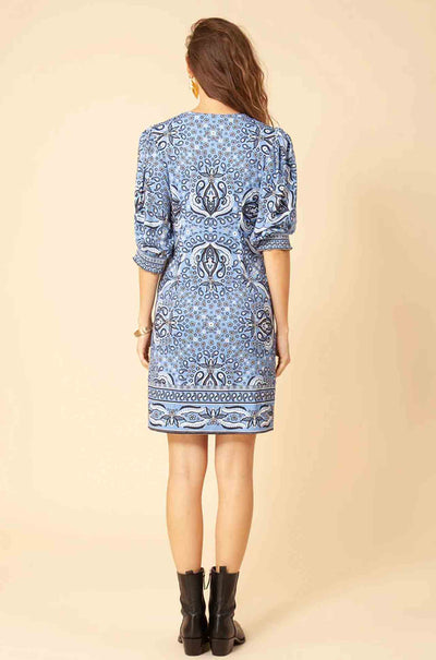 Hale Bob - Denise Jersey Dress in Blue