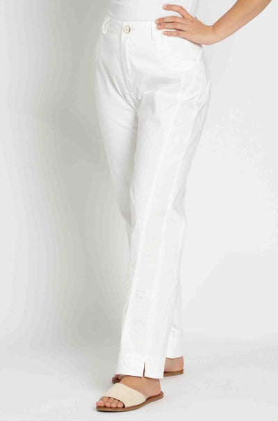 Elisa Cavaletti - Diamante Detail Jean in Bianco