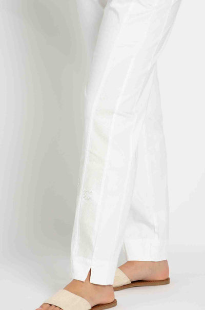 Elisa Cavaletti - Diamante Detail Jean in Bianco