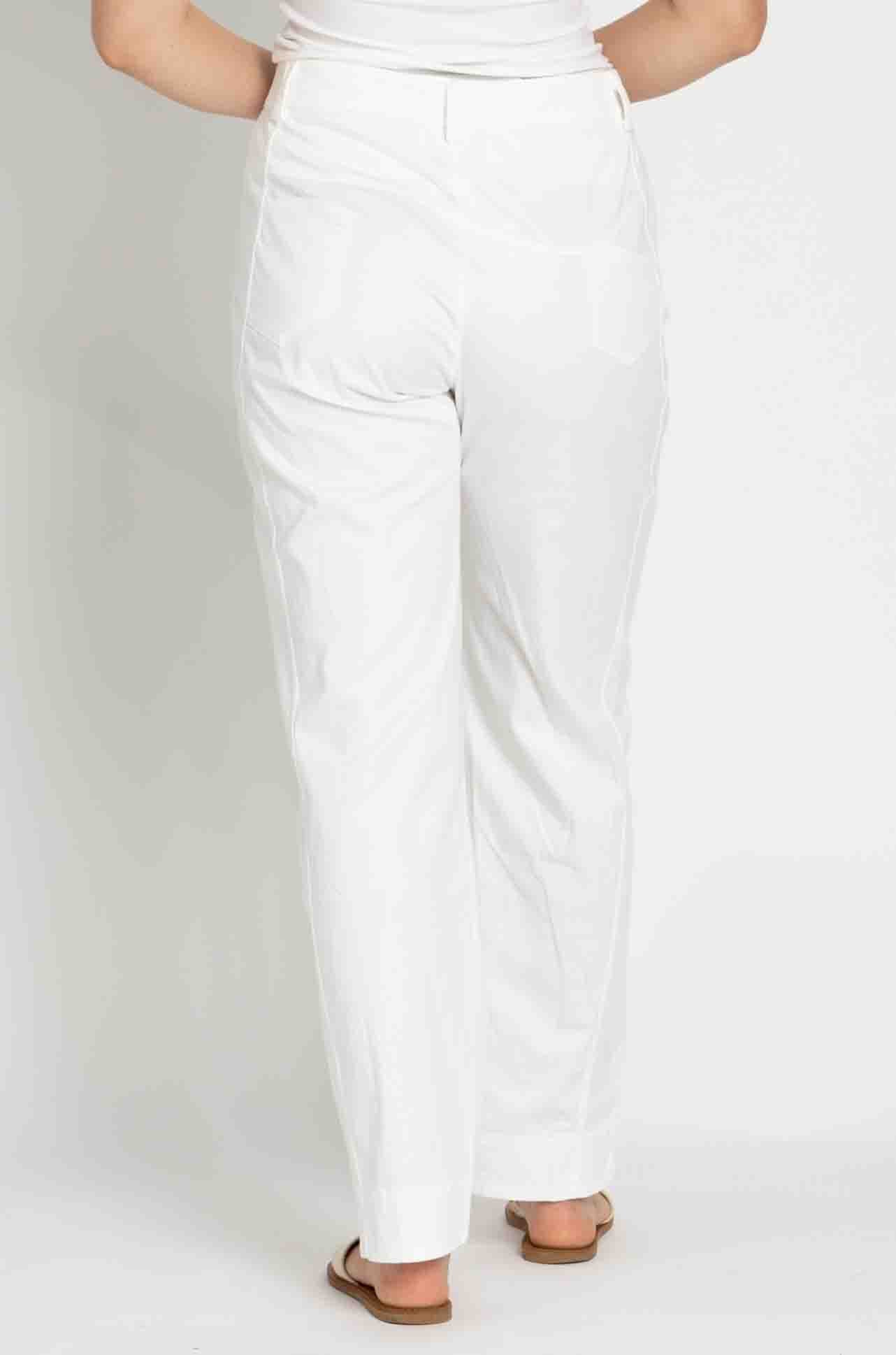 Elisa Cavaletti - Diamante Detail Jean in Bianco