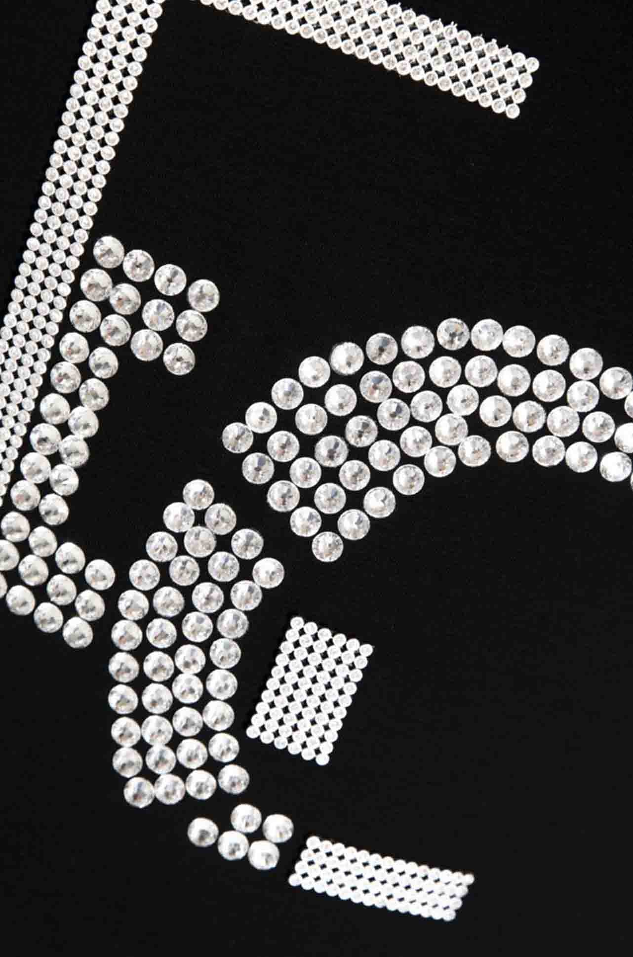 Elisa Cavaletti - Diamante Detail Tee in Nero