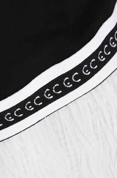 Elisa Cavaletti - Diamante Detail Tee in Nero