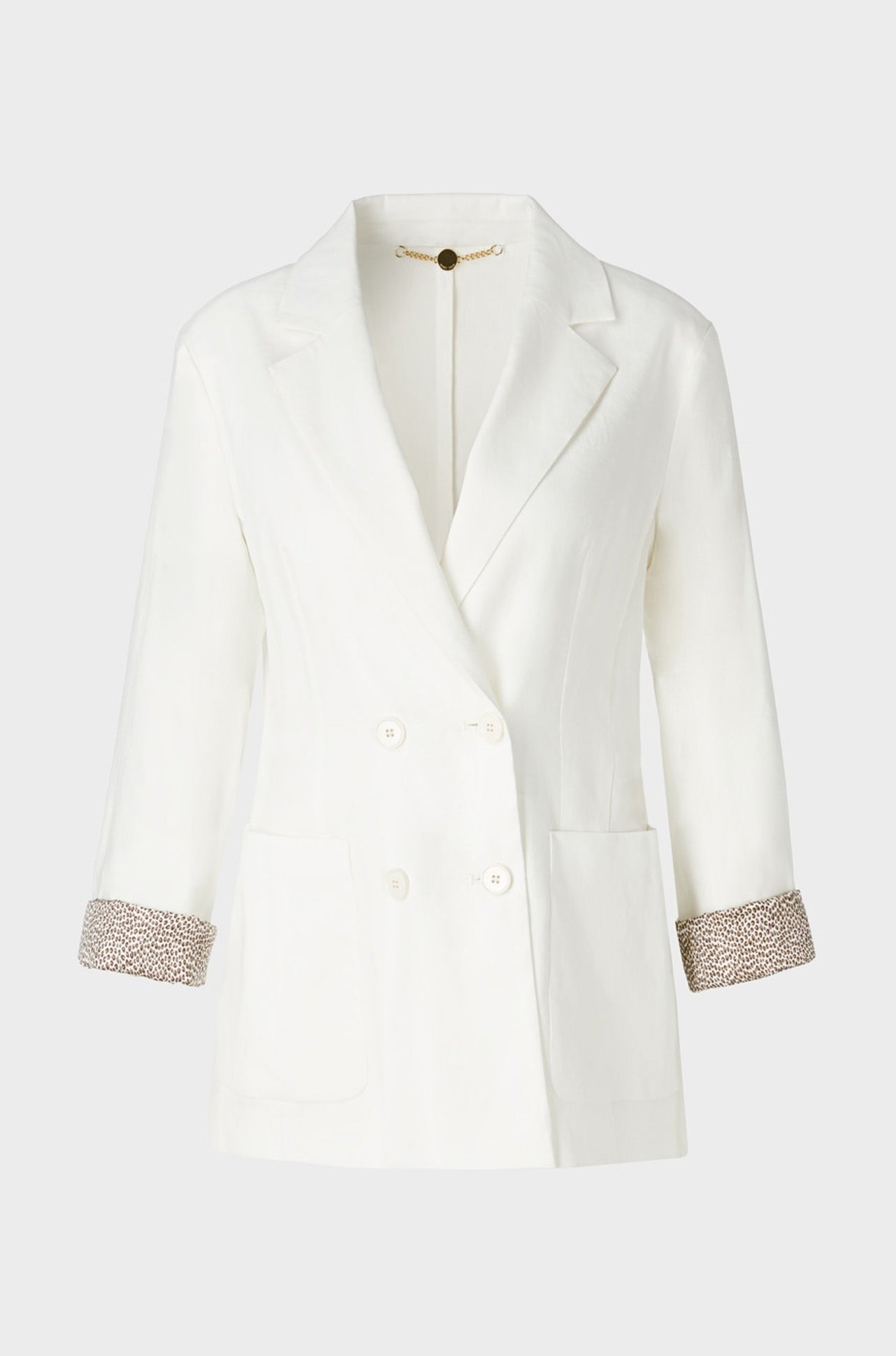 Marc Cain - Double Breasted Linen Jacket