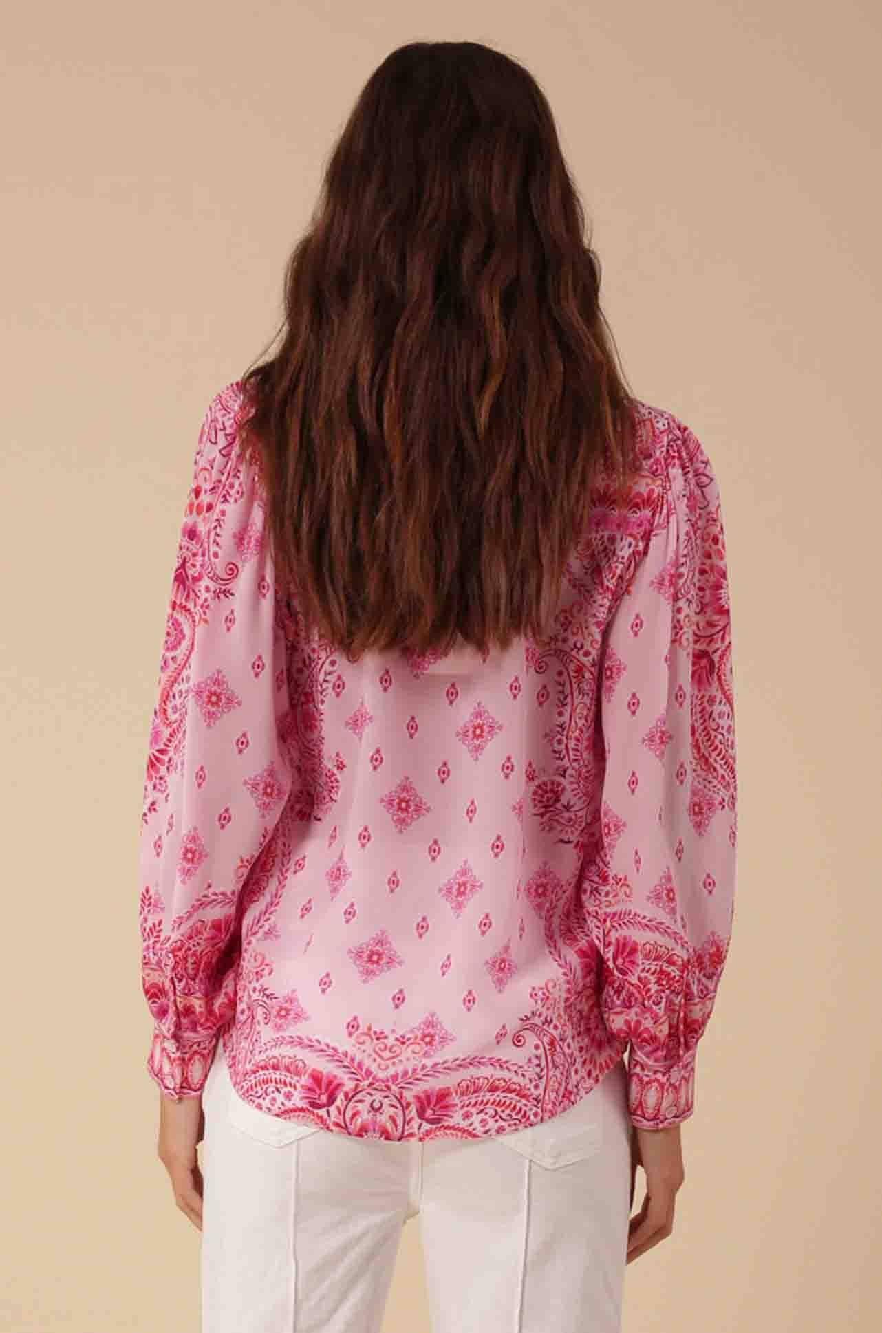 Hale Bob - Eden L/S Button Top