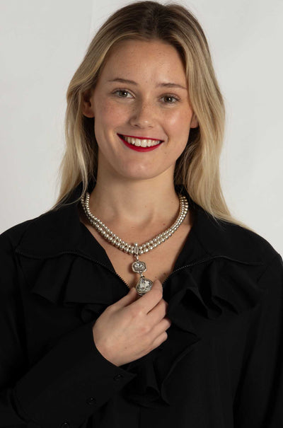 Pewter - Edirne Pendant Necklace