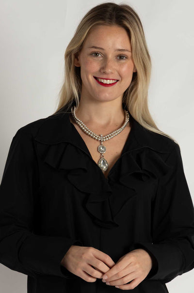 Pewter - Edirne Pendant Necklace