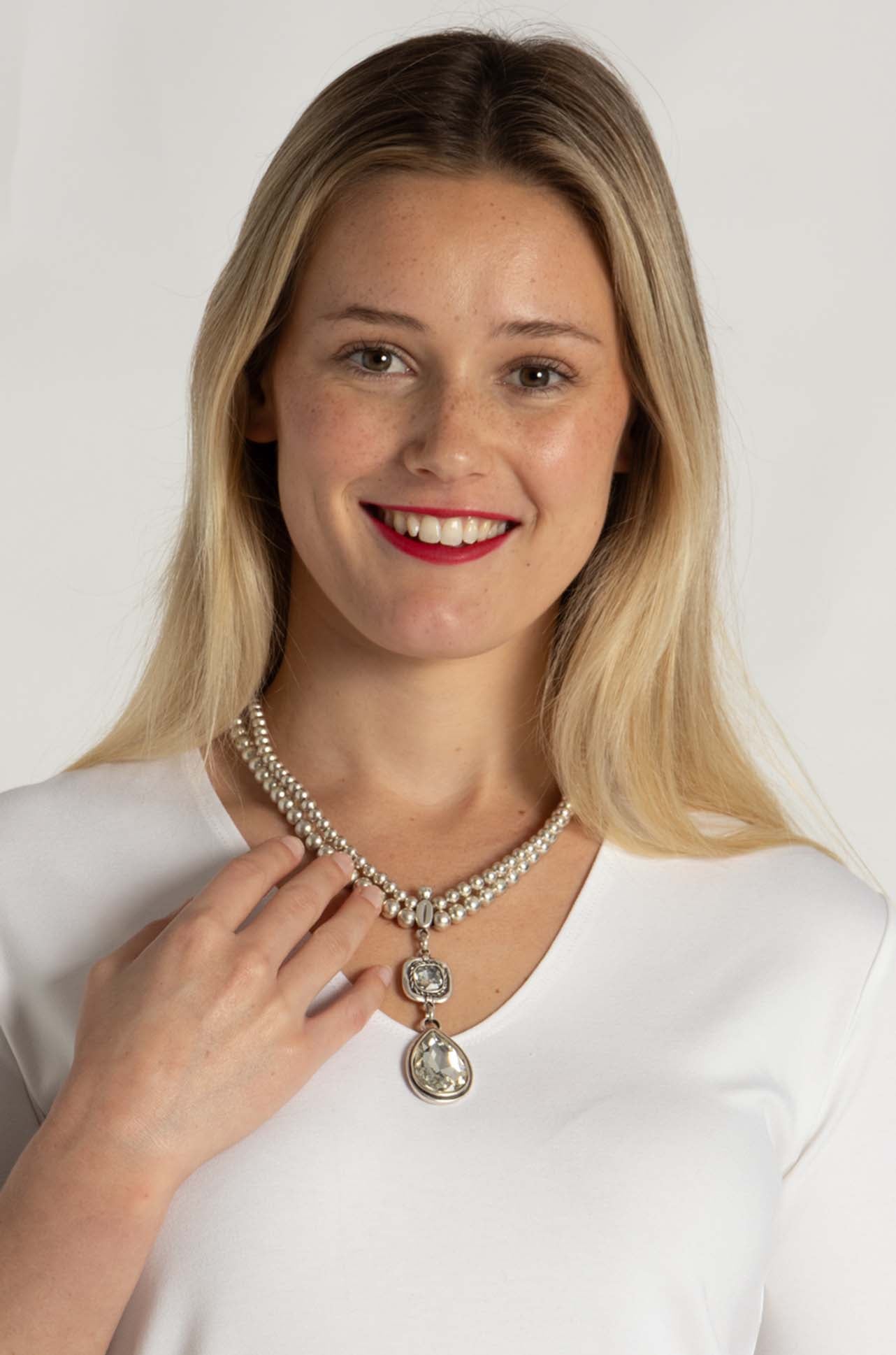 Pewter - Edirne Pendant Necklace