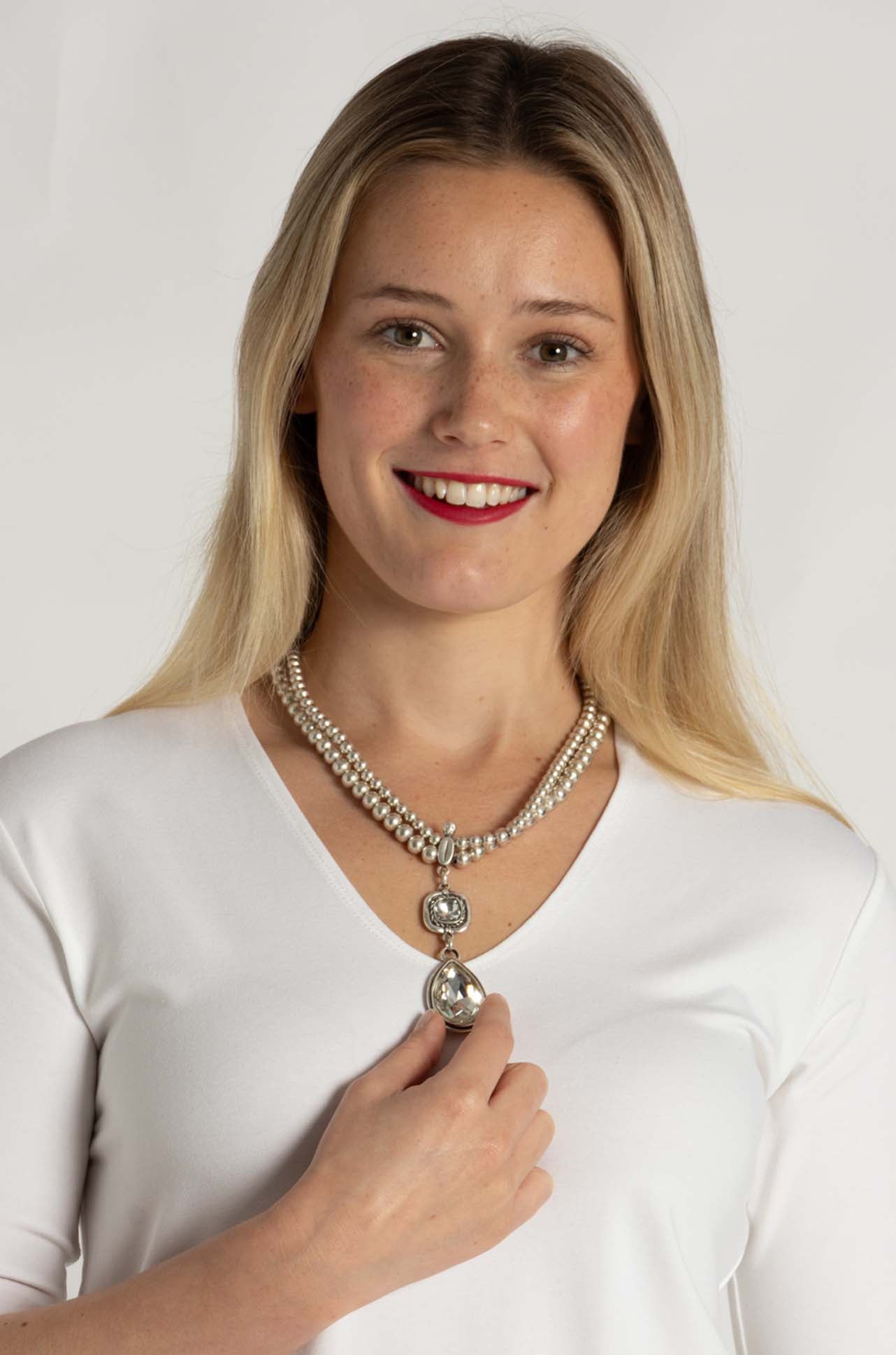 Pewter - Edirne Pendant Necklace
