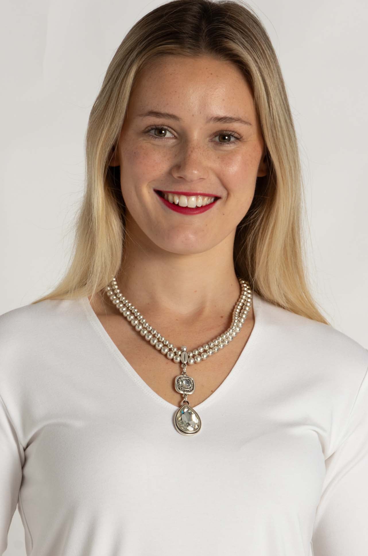 Pewter - Edirne Pendant Necklace