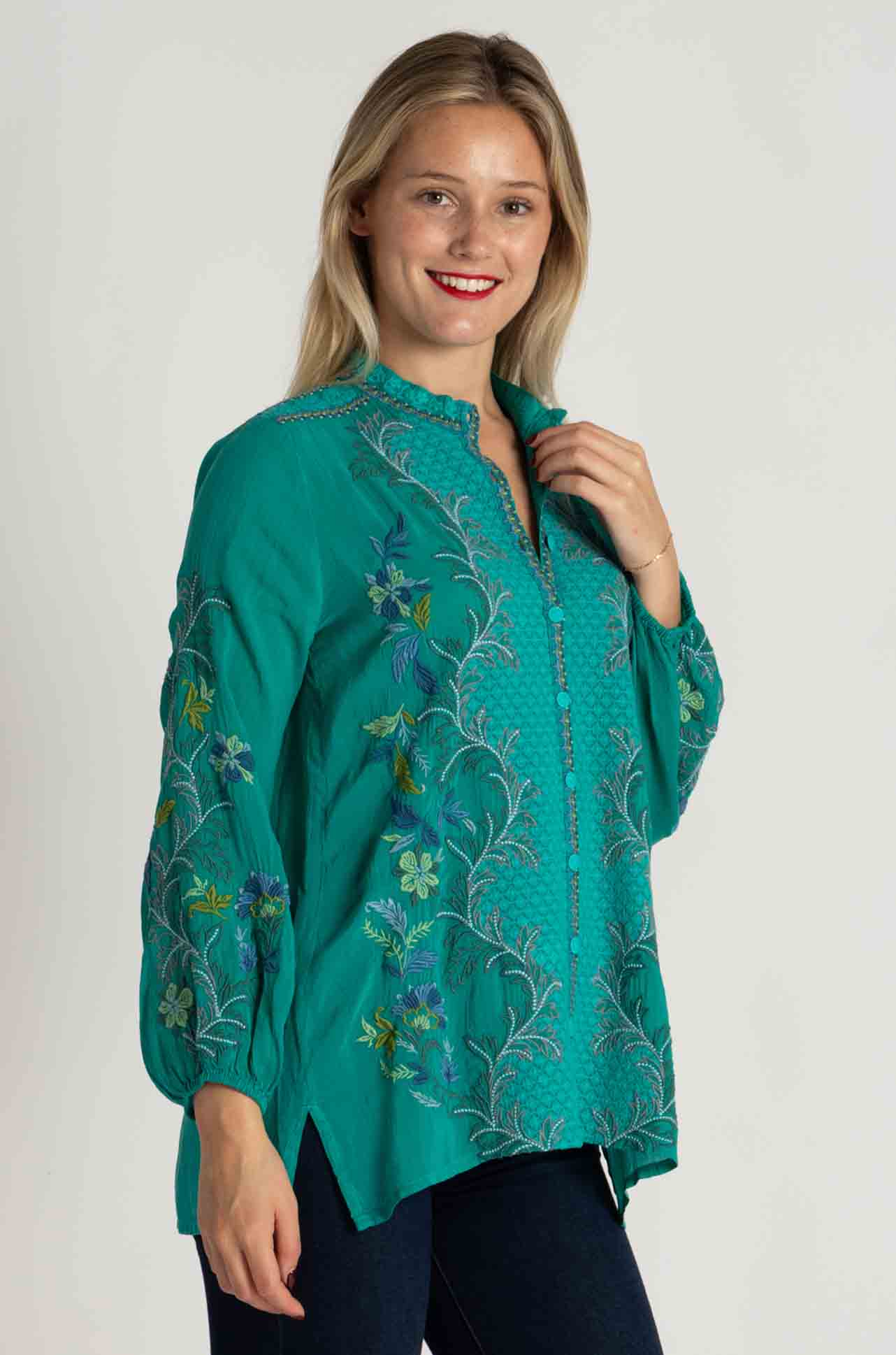 Johnny Was - Eleana Blouse in Caetana
