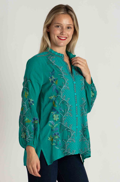 Johnny Was - Eleana Blouse in Caetana