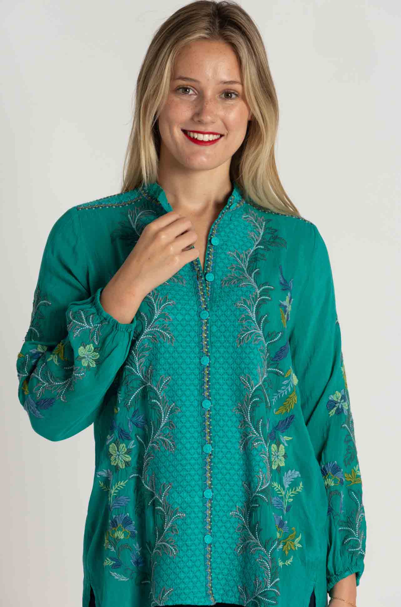 Johnny Was - Eleana Blouse in Caetana