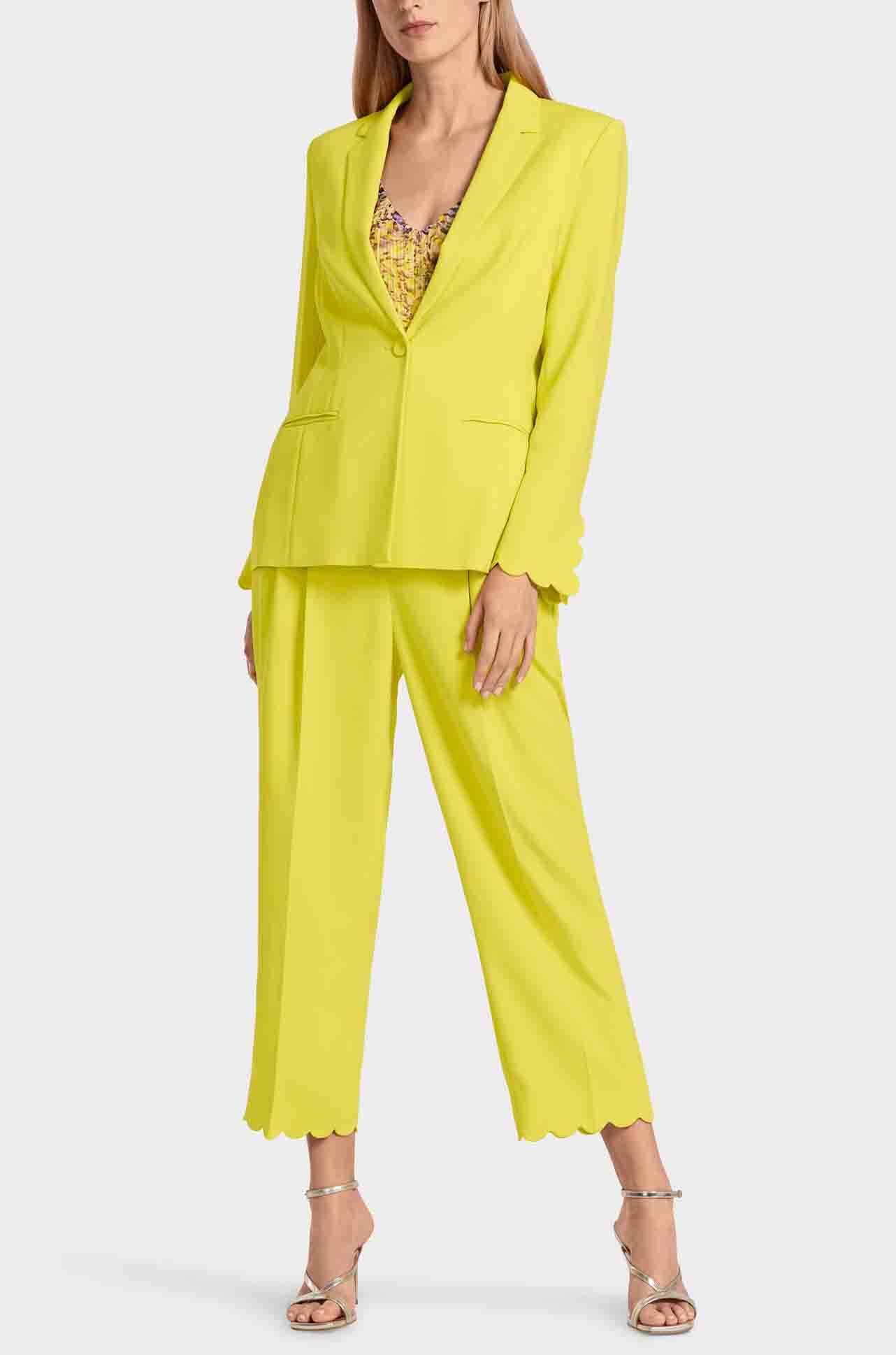 Marc Cain - Elegant Pants with Pressed Creases