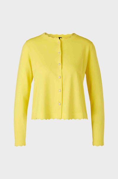 Marc Cain - Elegant Cardigan with a Crew Neck