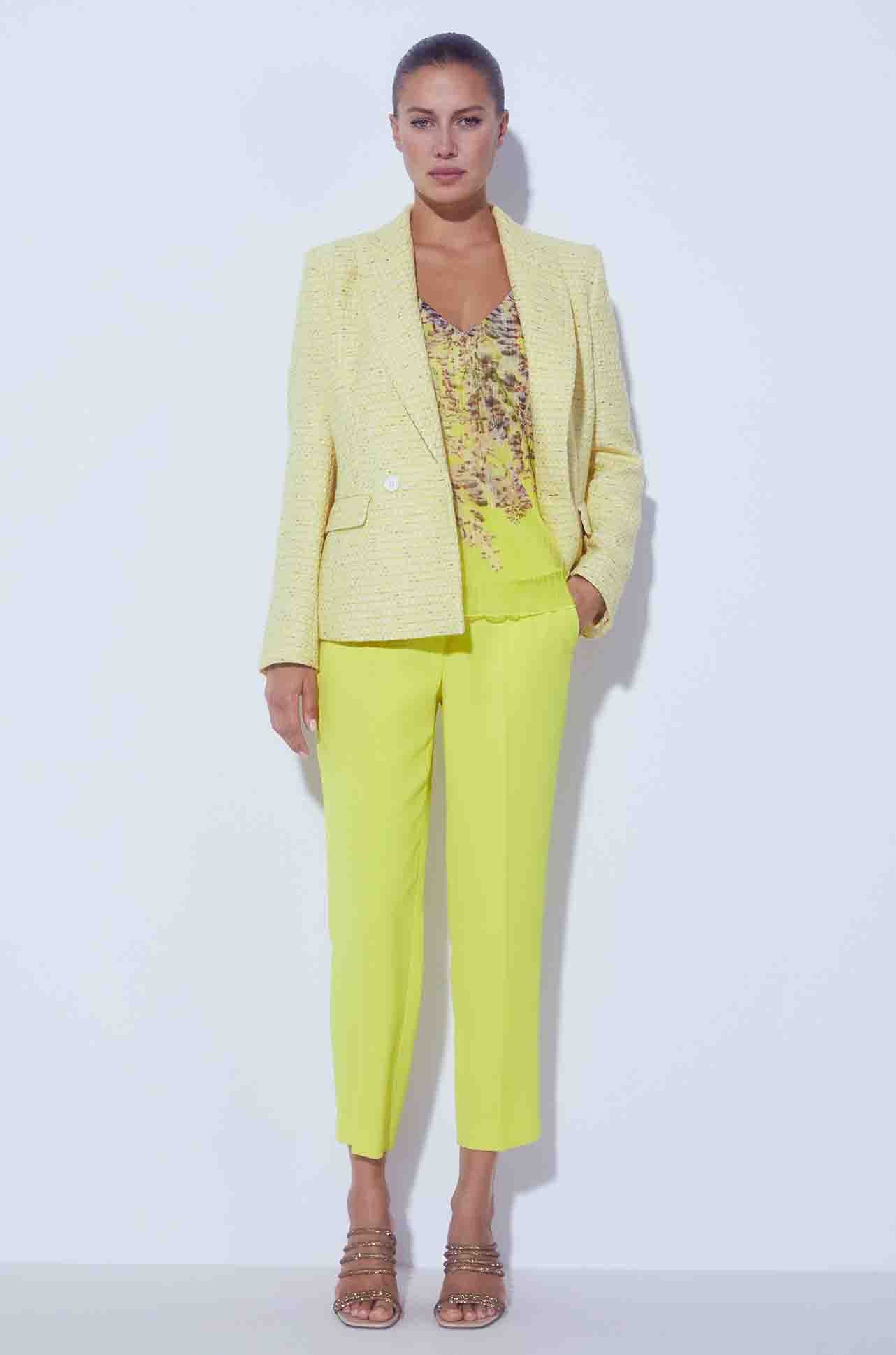 Marc Cain - Elegant Pants with Pressed Creases
