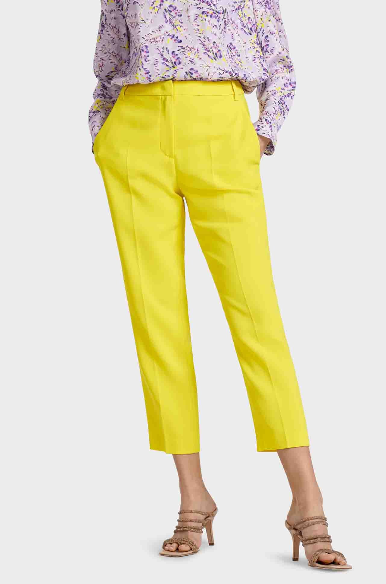 Marc Cain - Elegant Pants with Pressed Creases