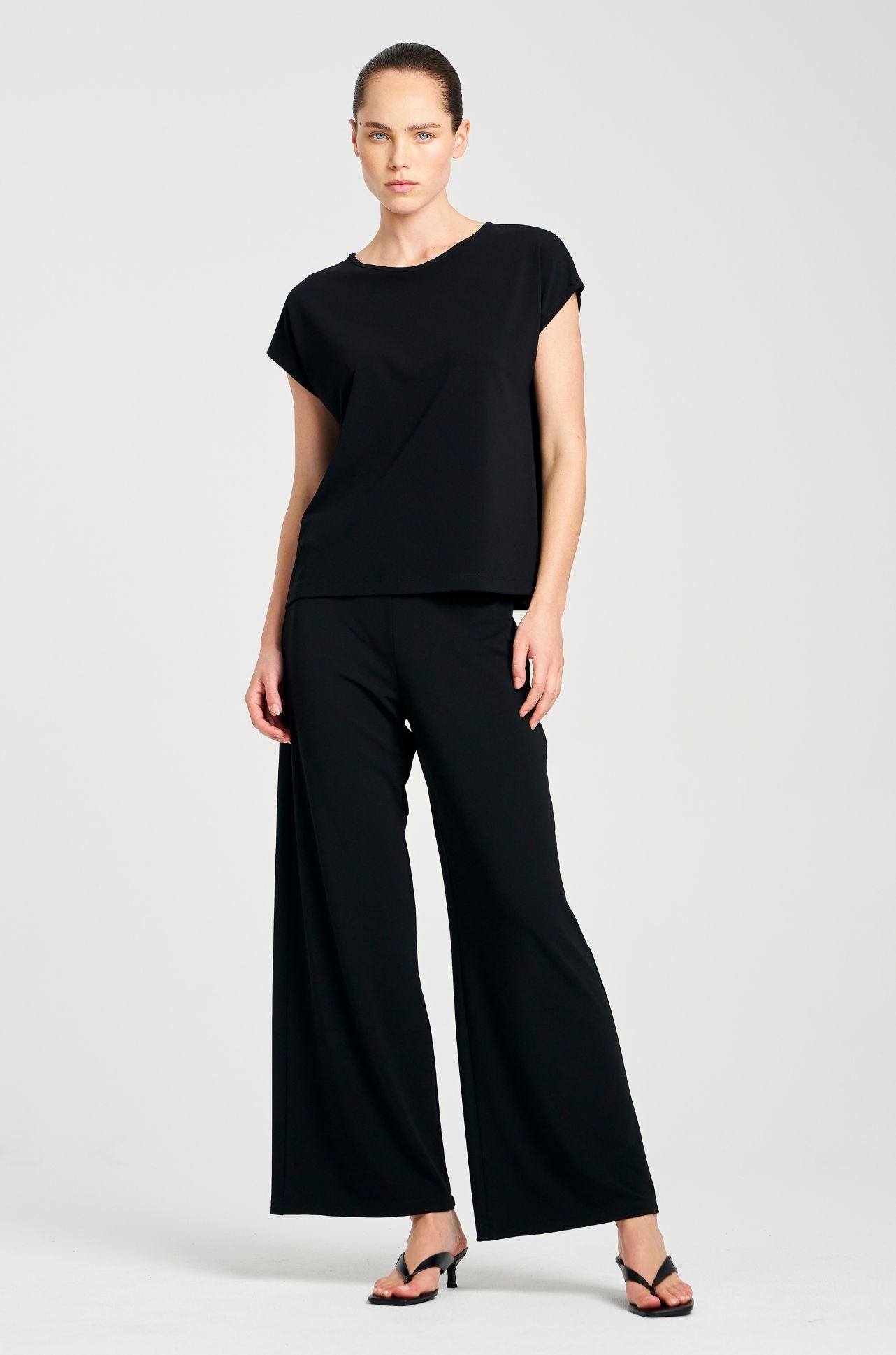 Mela Purdie - Palazzo Pant in Powder Knit