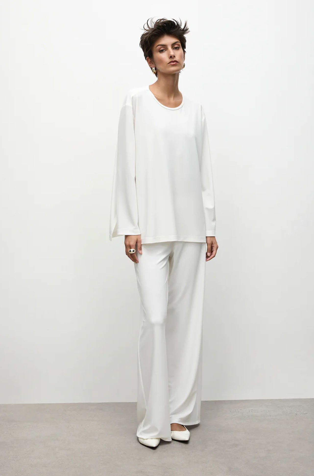 Mela Purdie - Palazzo Pant in Powder Knit