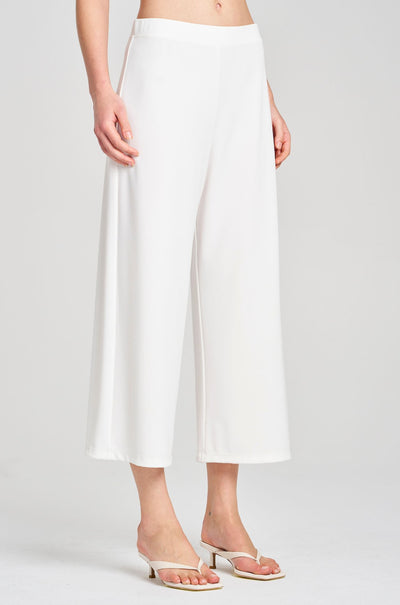 Mela Purdie - Crop Palazzo Pant in Powder Knit