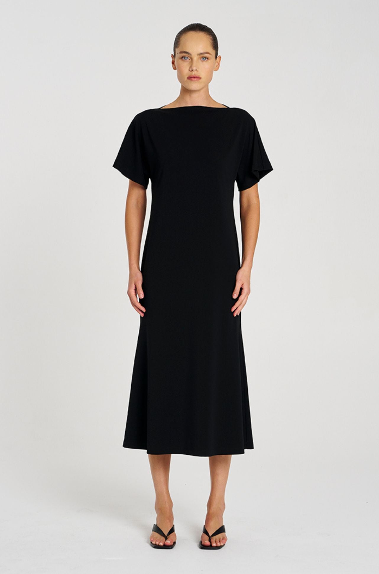 Mela Purdie - Slash Neck Dress