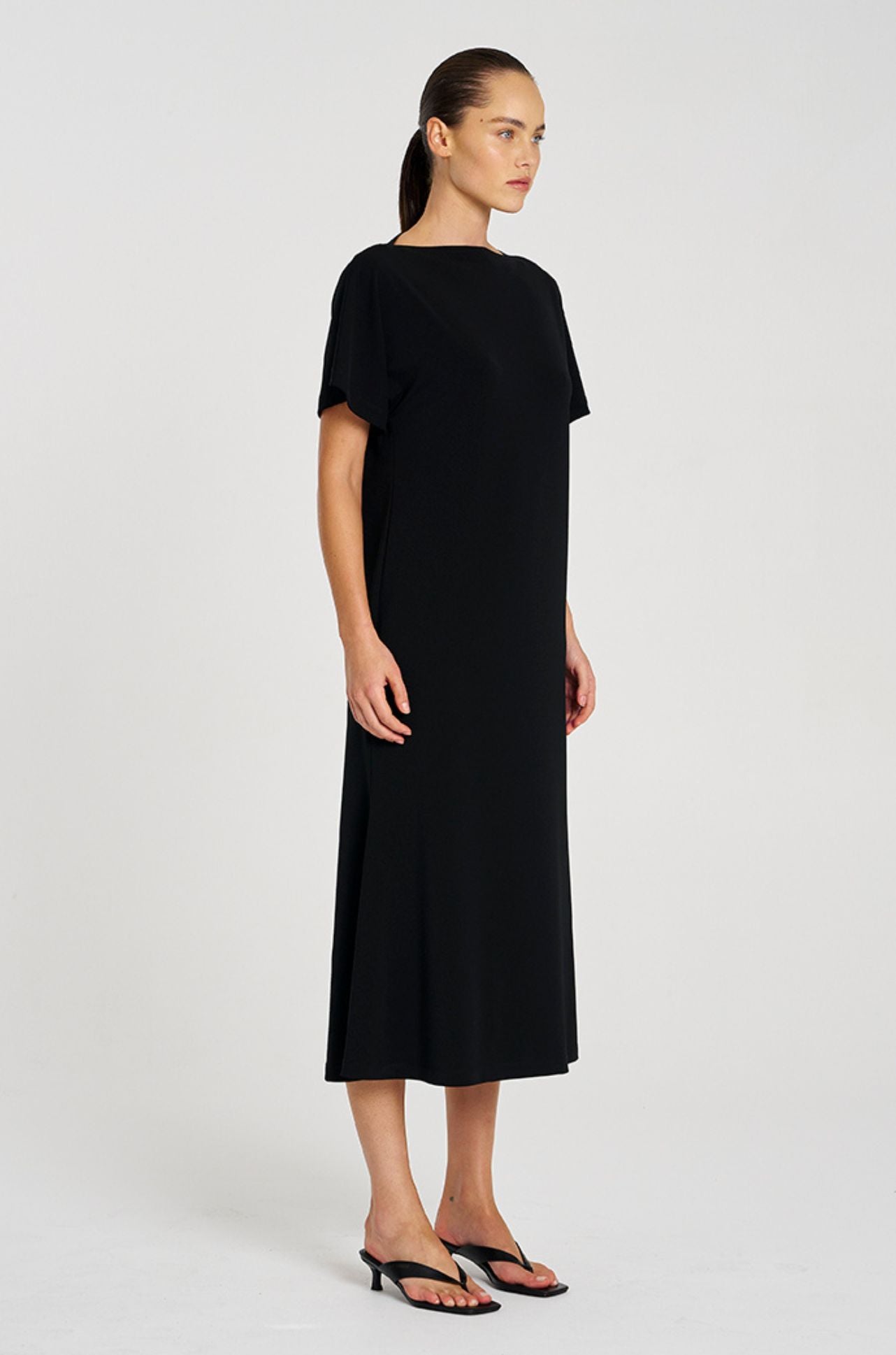 Mela Purdie - Slash Neck Dress