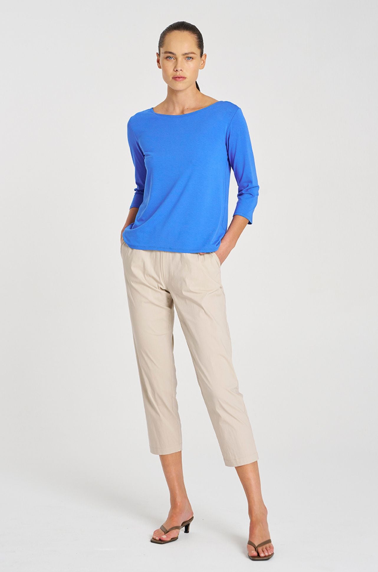 Mela Purdie - Relaxed Boat Neck in Miami