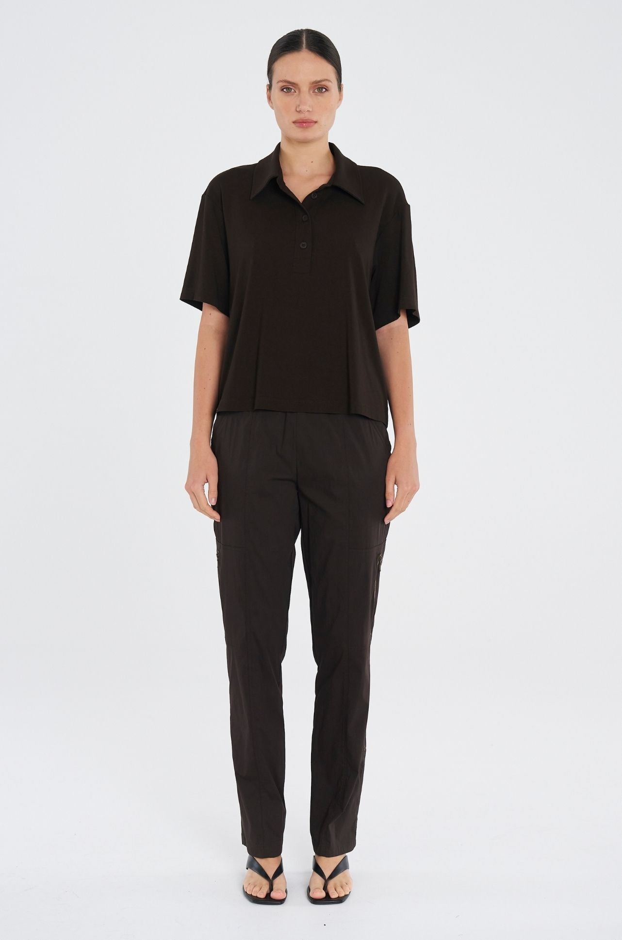 Mela Purdie - Zip Cargo in Fudge