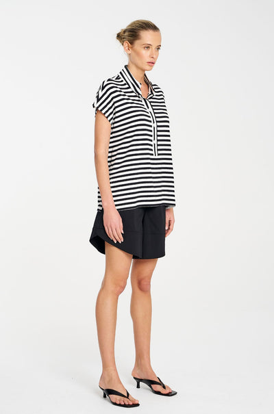 Mela Purdie - Henley Tank in Picasso Stripe Jersey