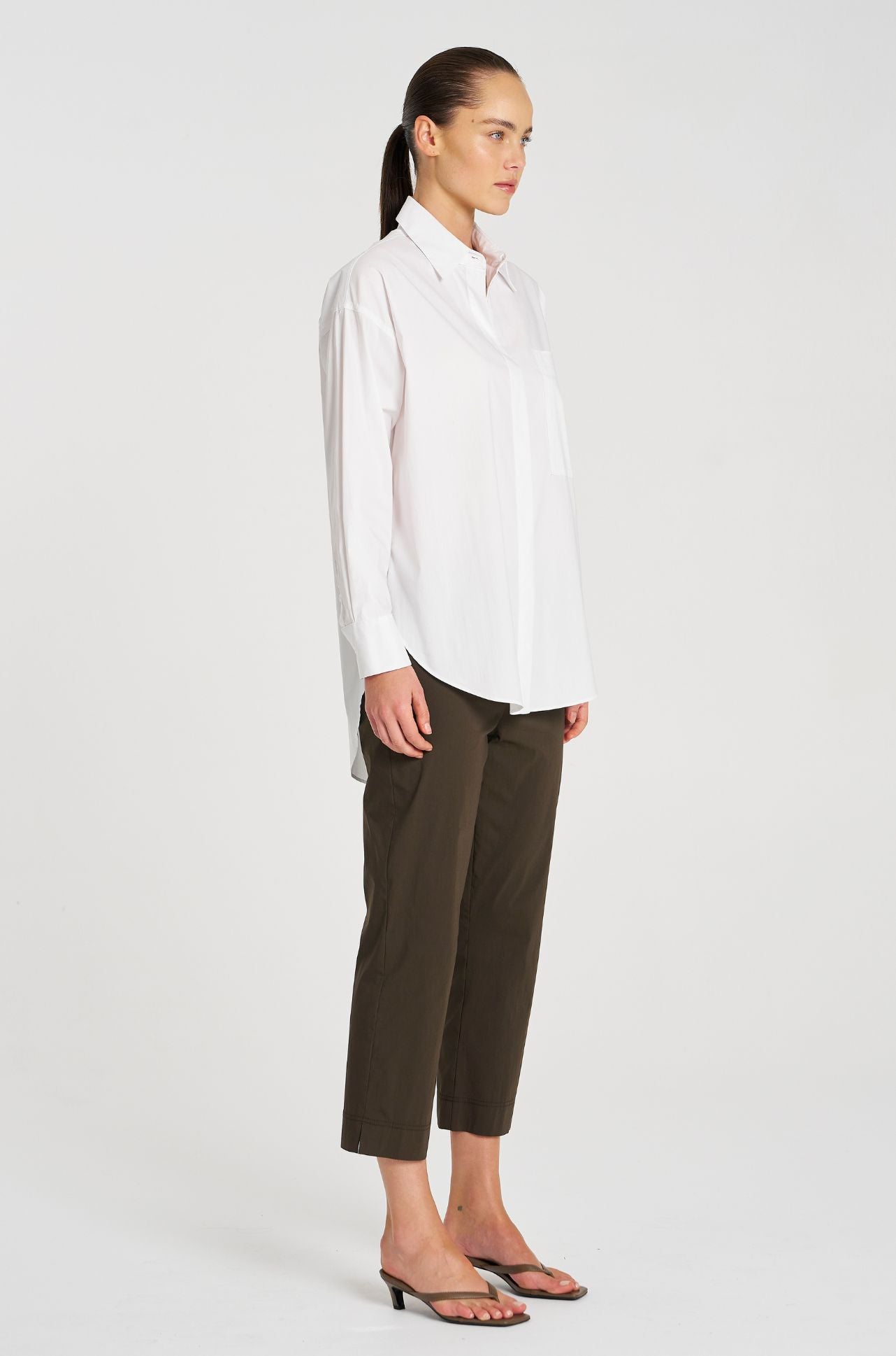 Mela Purdie - Cropped Pant in Hide