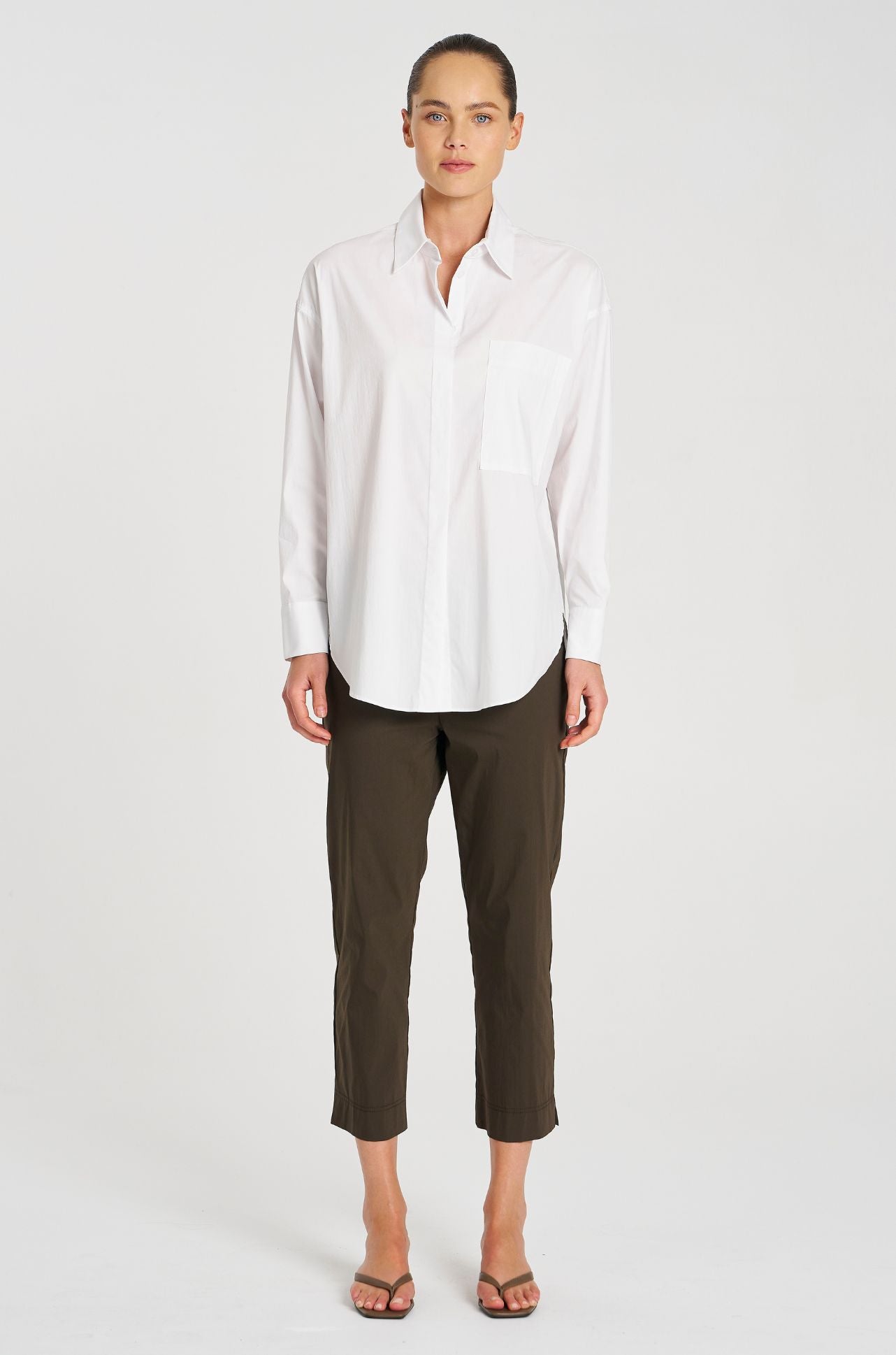 Mela Purdie - Cropped Pant in Hide