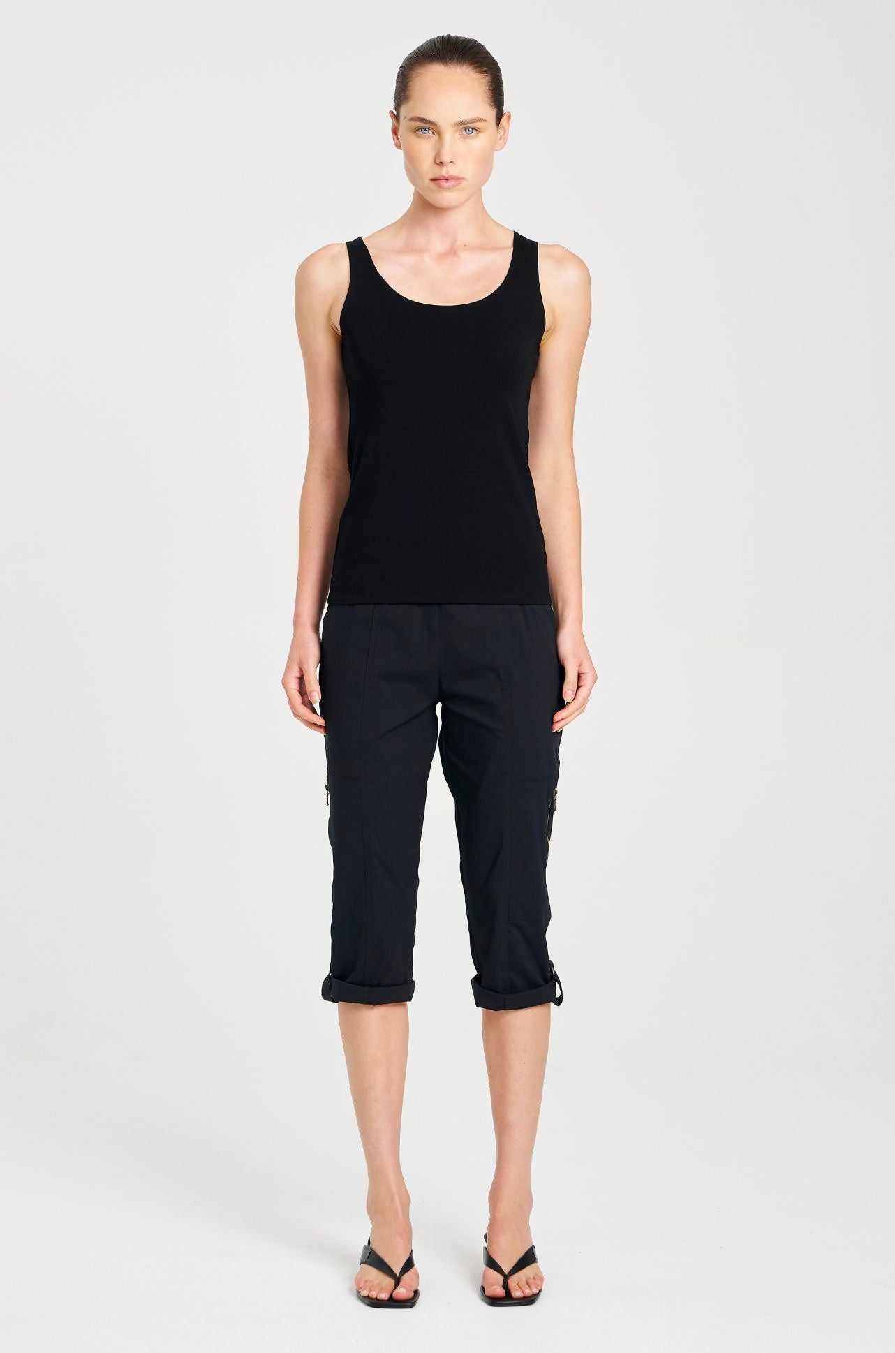 Mela Purdie - Cropped Zip Cargo
