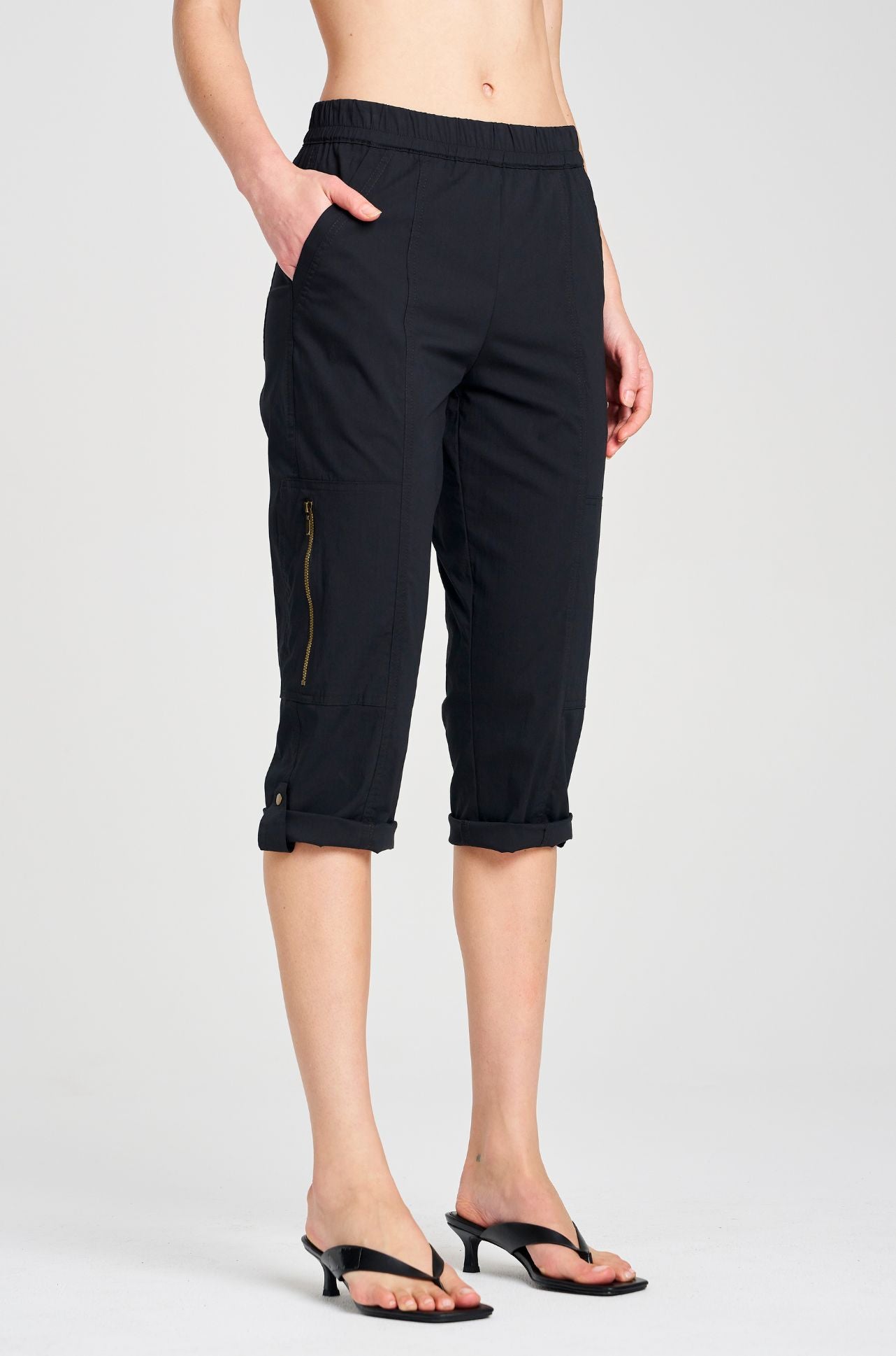 Mela Purdie - Cropped Zip Cargo