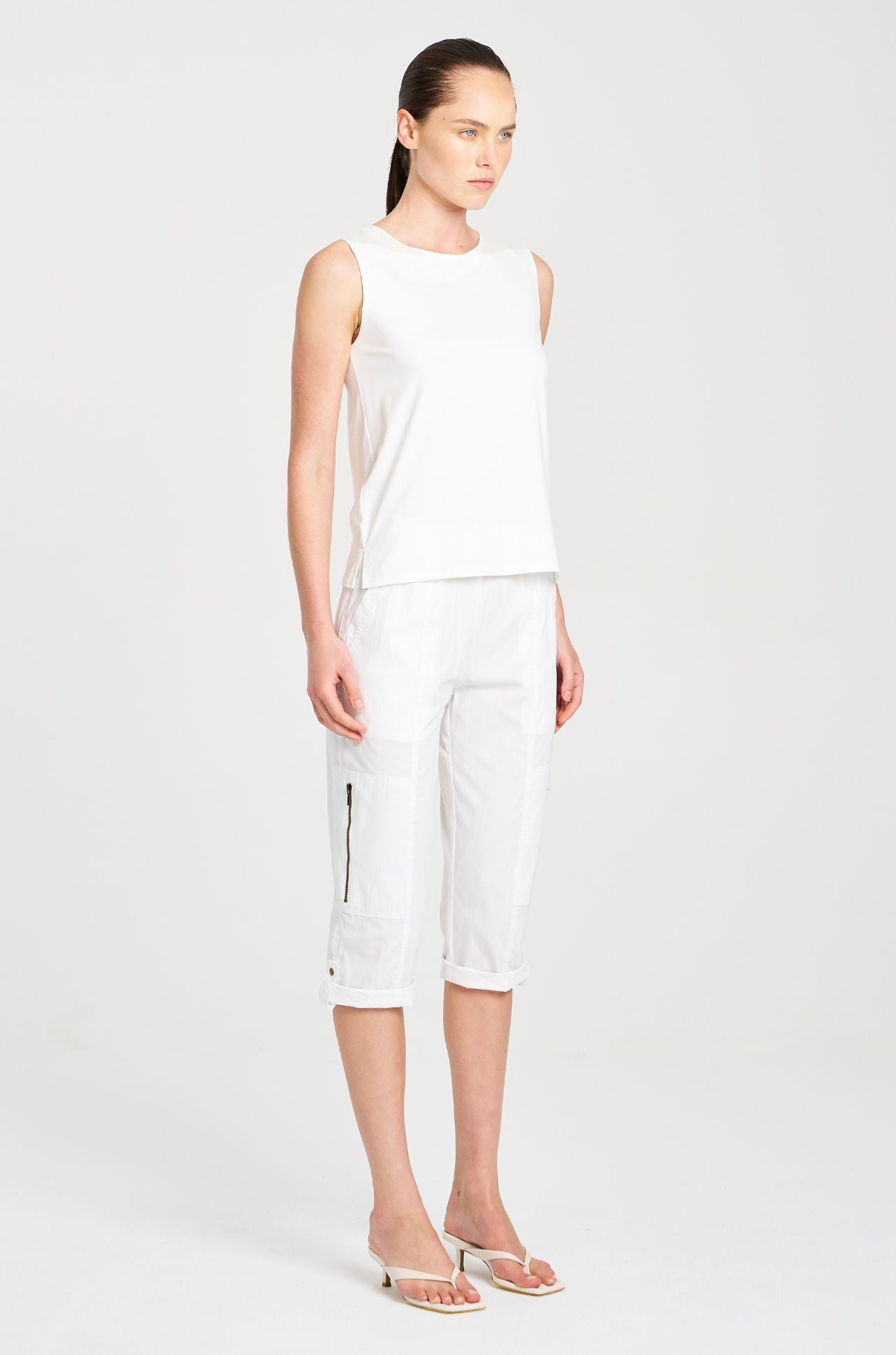 Mela Purdie - Cropped Zip Cargo