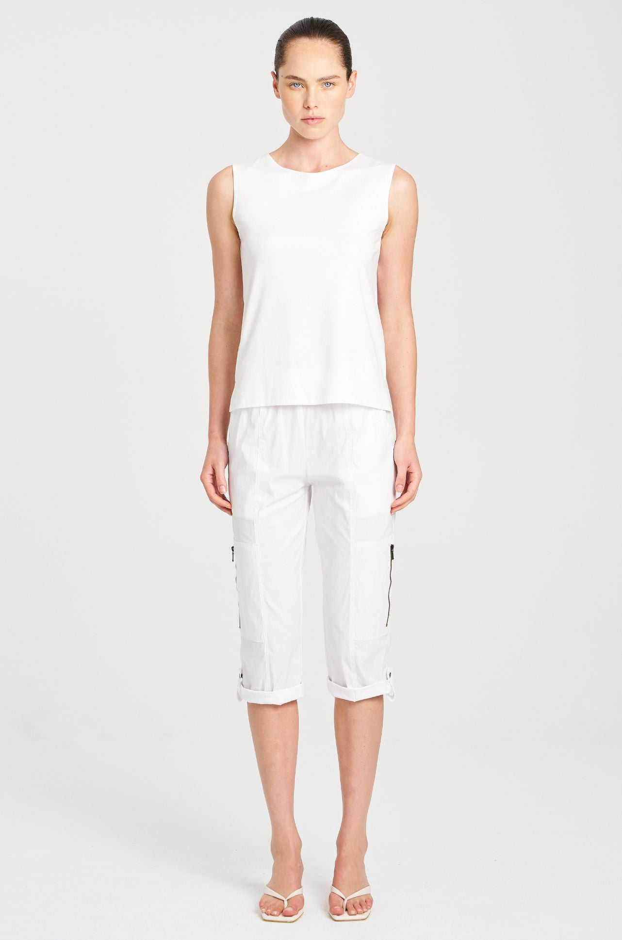 Mela Purdie - Cropped Zip Cargo