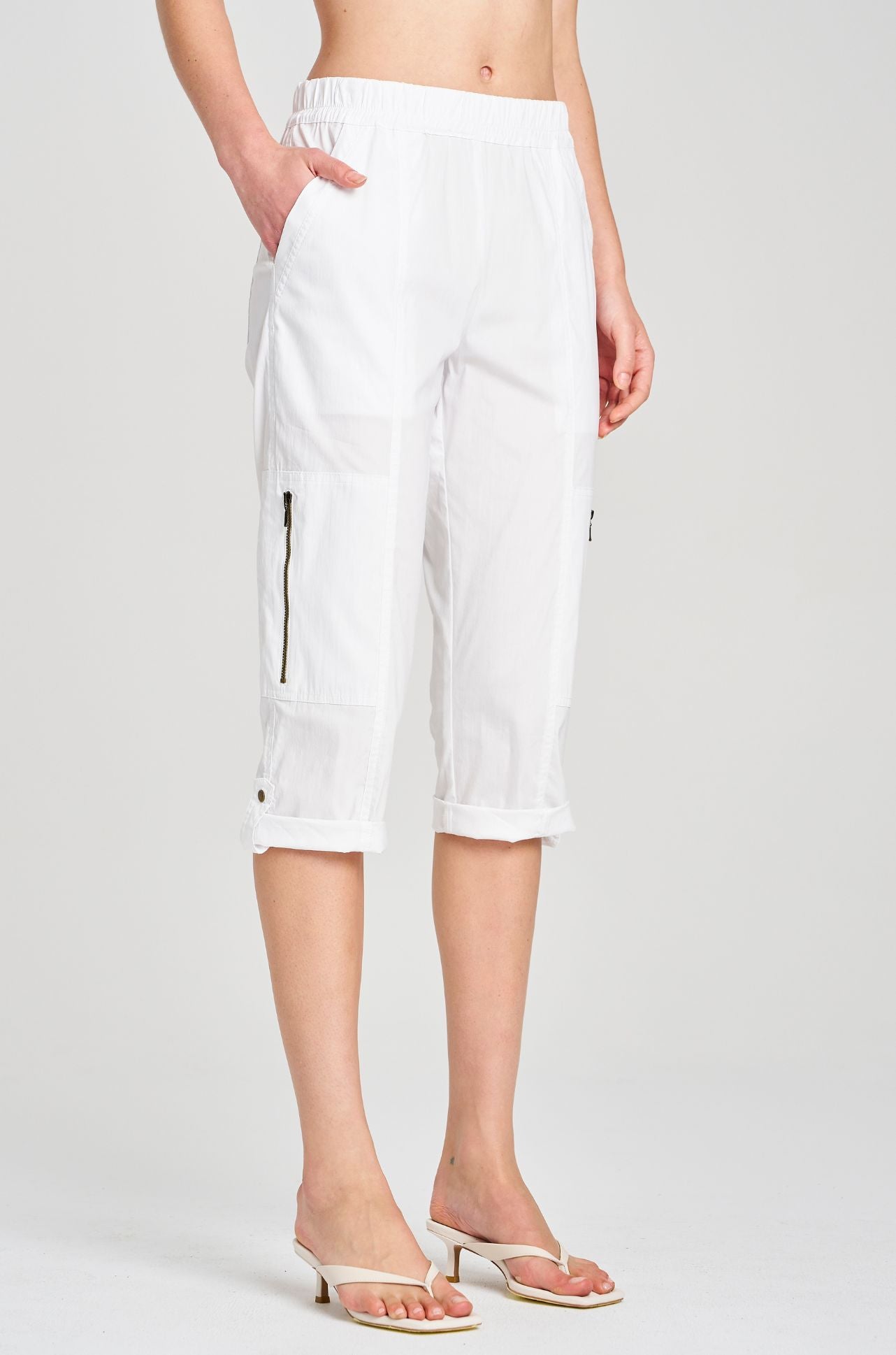 Mela Purdie - Cropped Zip Cargo