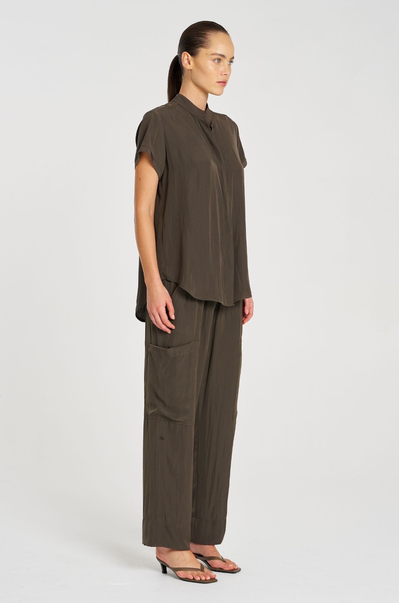 Mela Purdie - Soft Cargo in Mache in Leather