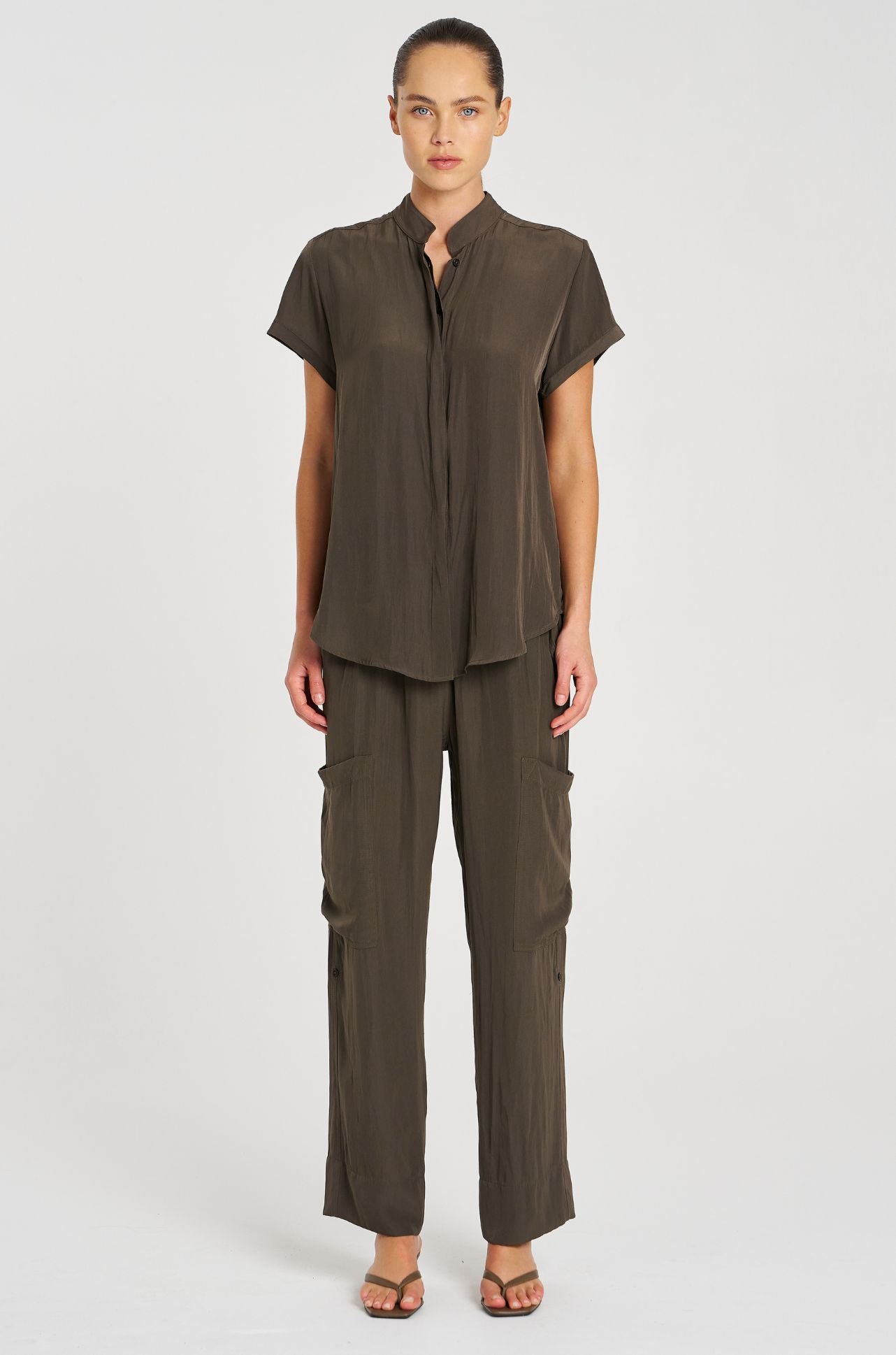 Mela Purdie - Soft Cargo in Mache in Leather