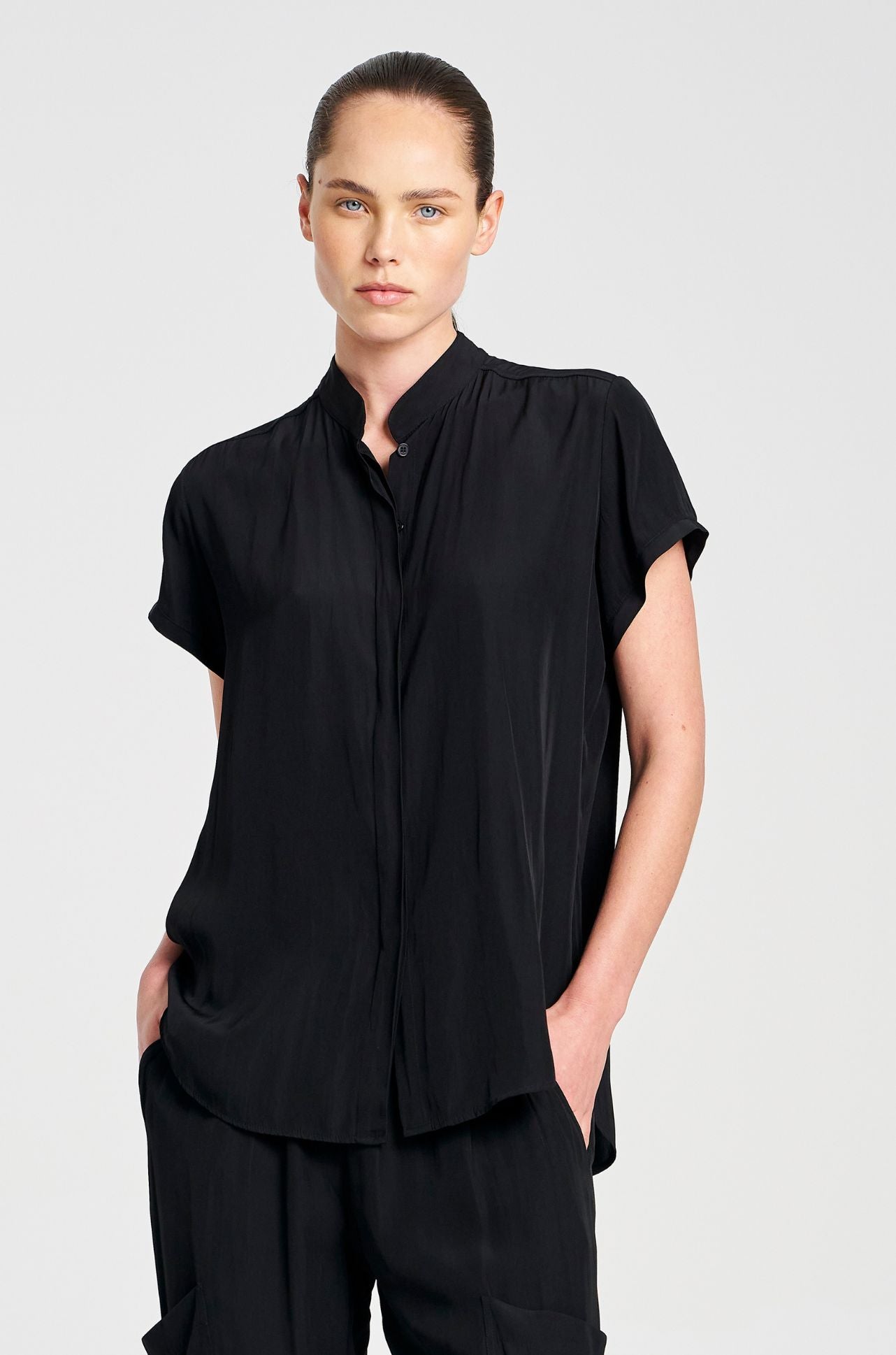 Mela Purdie - Soft Stand Shirt