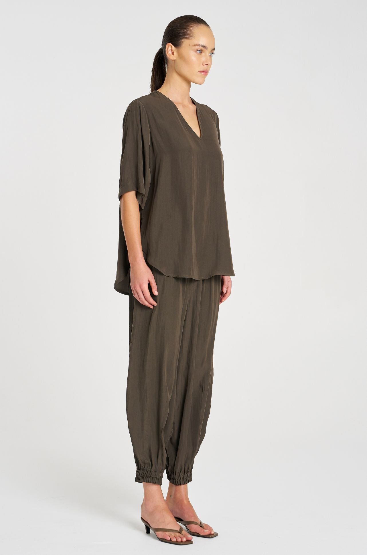 Mela Purdie - Swish Plaza Top in Leather