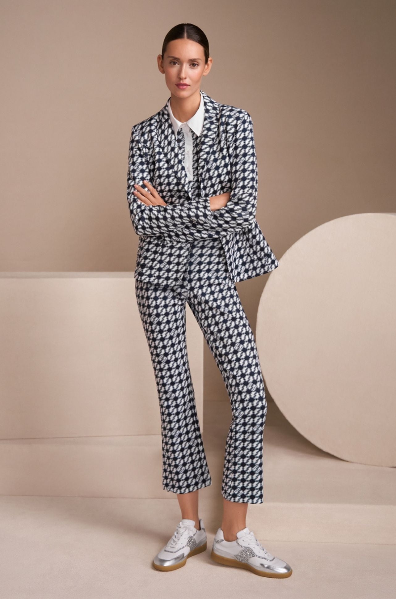 Marc Cain - Frederica Trousers with Print