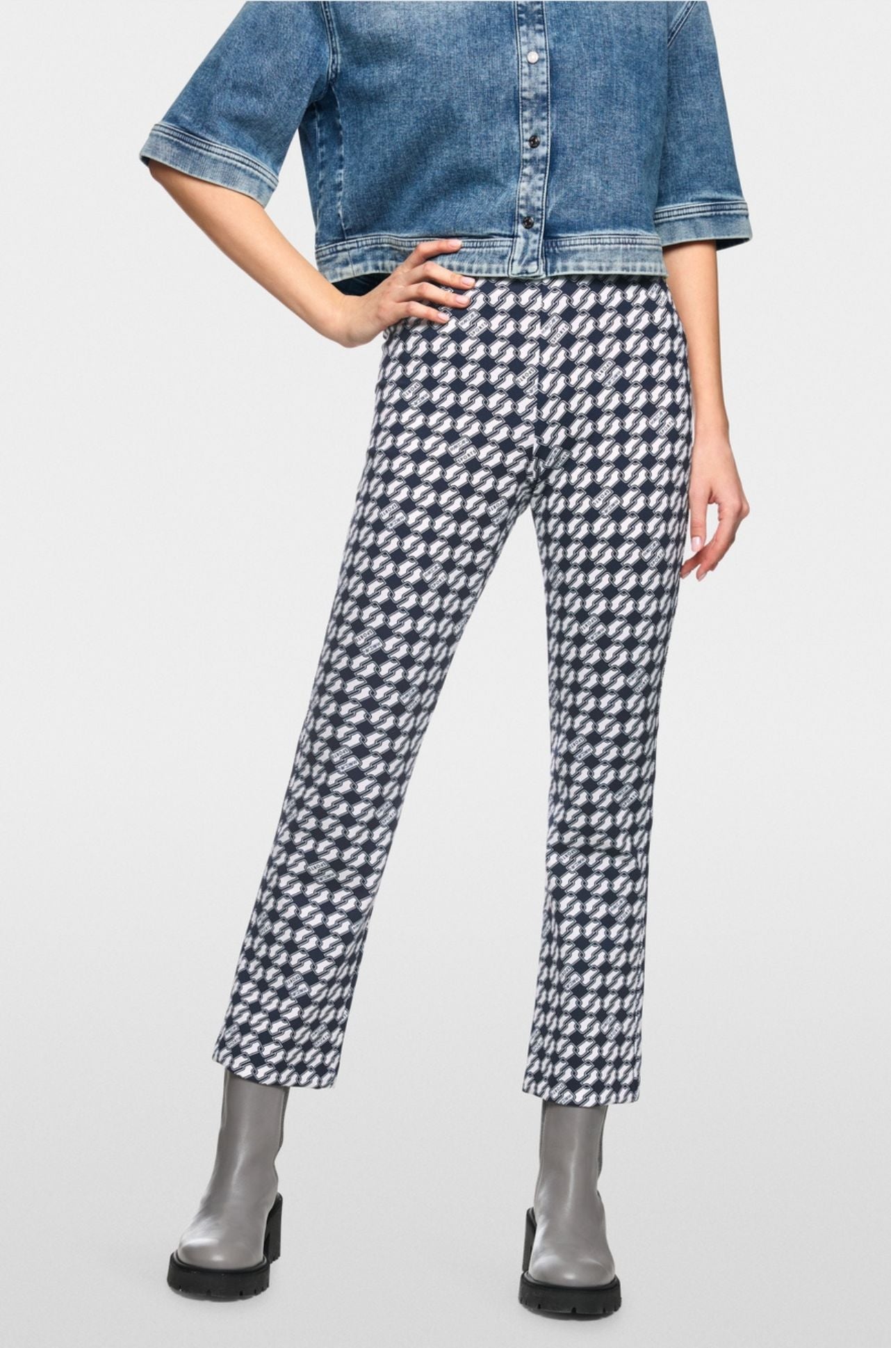 Marc Cain - Frederica Trousers with Print