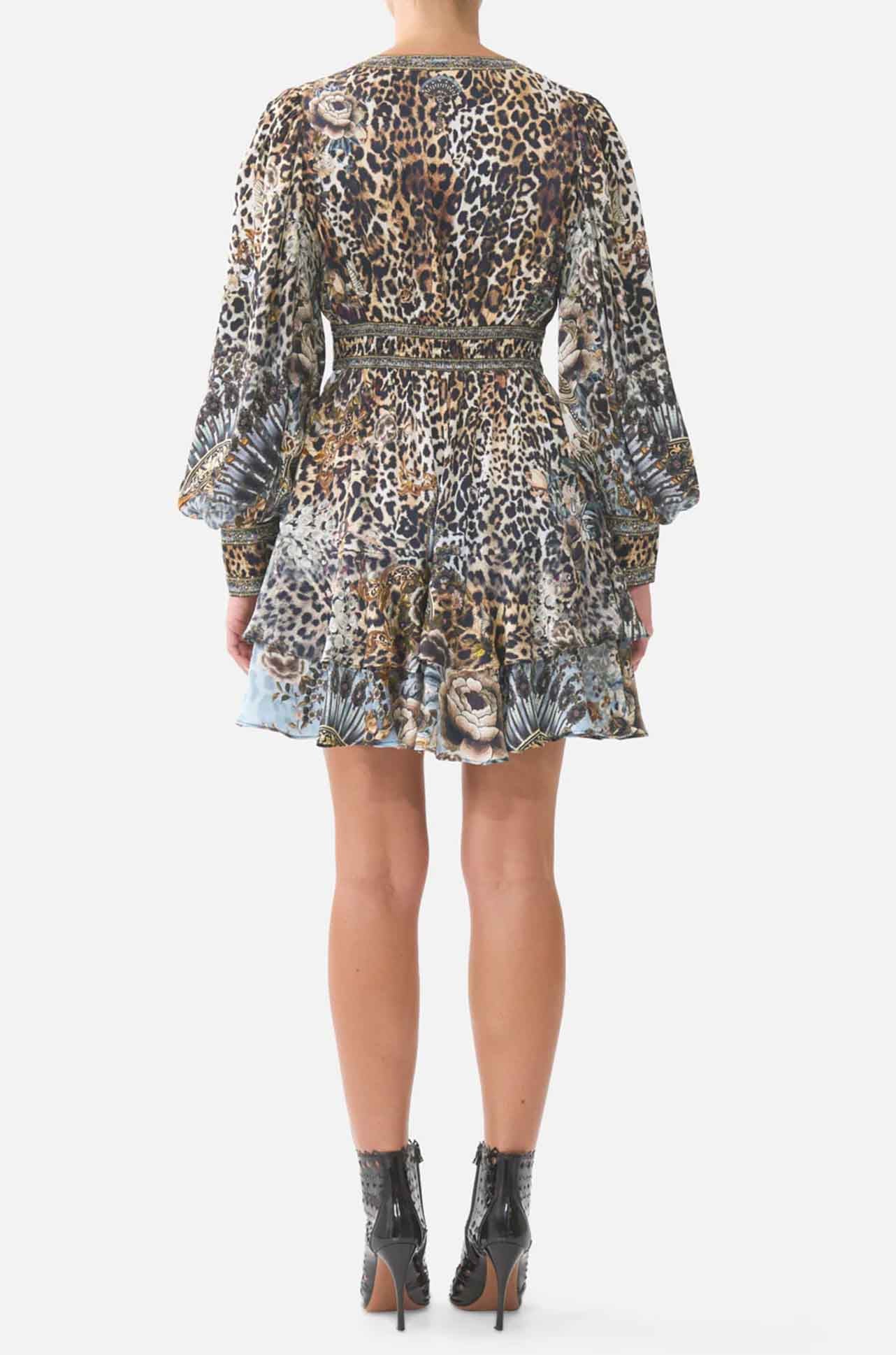 Camilla - Fiesta, Siesta, Repeat Button Front Frill Dress