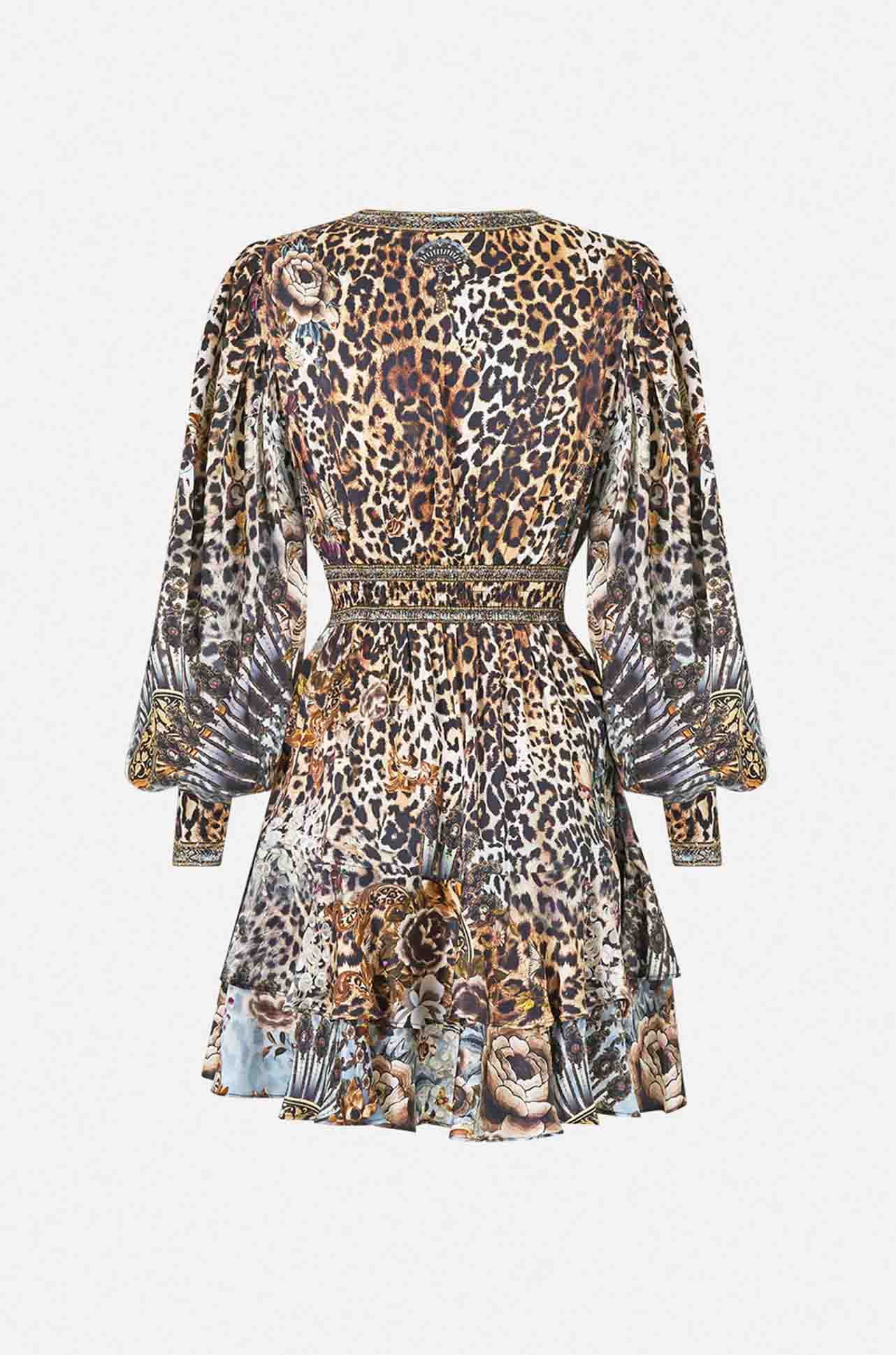Camilla - Fiesta, Siesta, Repeat Button Front Frill Dress