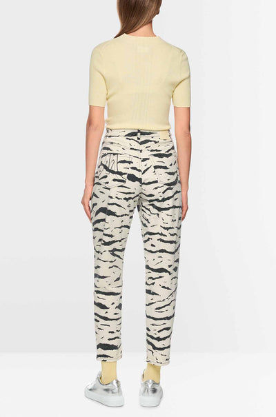 Marc Cain - Feura Jeans w/ Animal Print