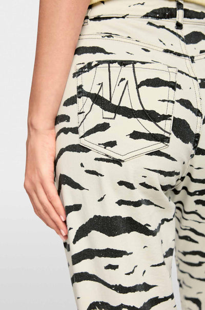 Marc Cain - Feura Jeans w/ Animal Print