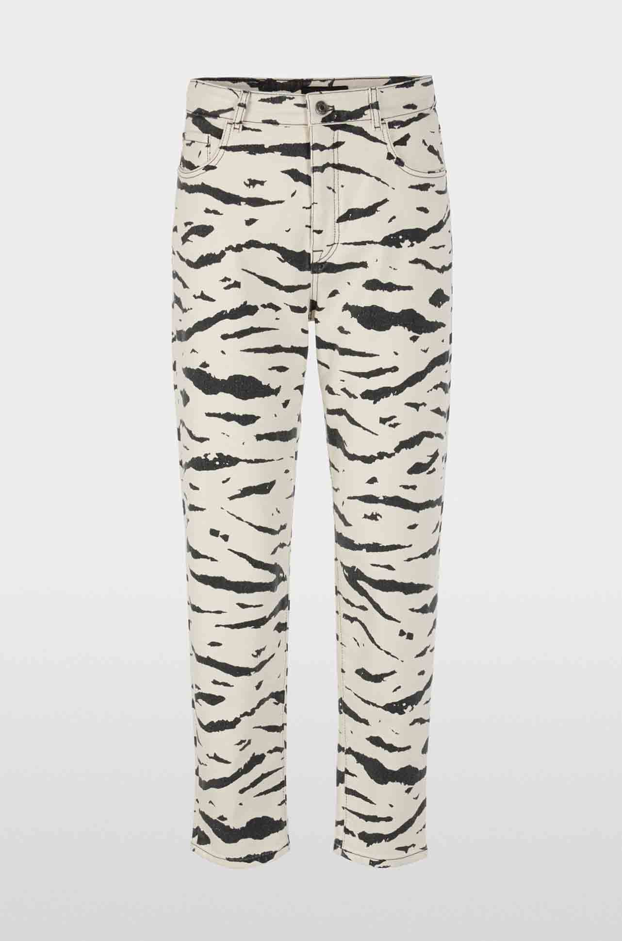Marc Cain - Feura Jeans w/ Animal Print