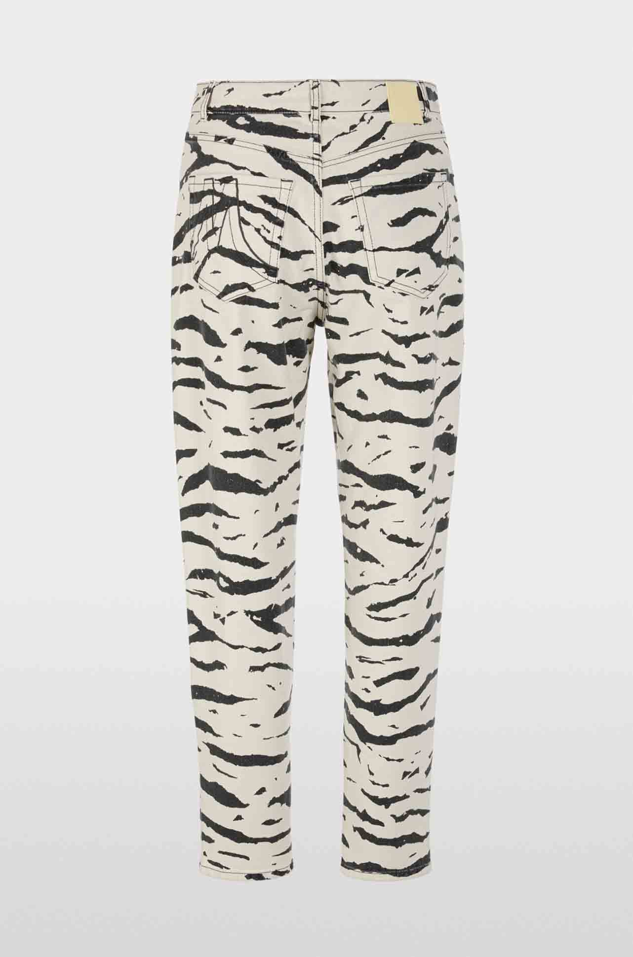 Marc Cain - Feura Jeans w/ Animal Print